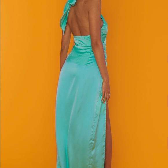 Show Me Your MuMu Aqua Maxi Dress - Picture 5 of 5